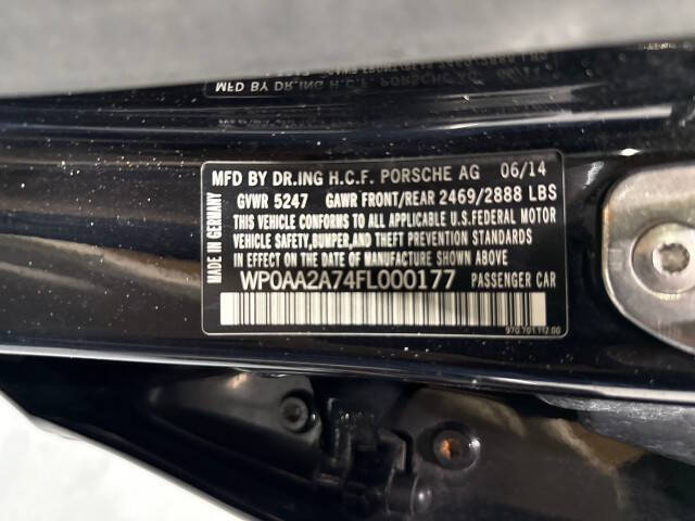 2015 Porsche Panamera
