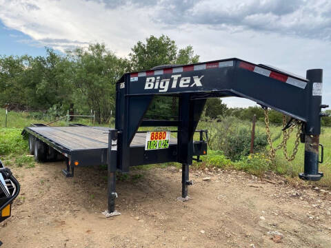 2017 Big Tex Trailers  - Flatbed Trailer 102&quot; x for sale at LJD Sales in Lampasas TX