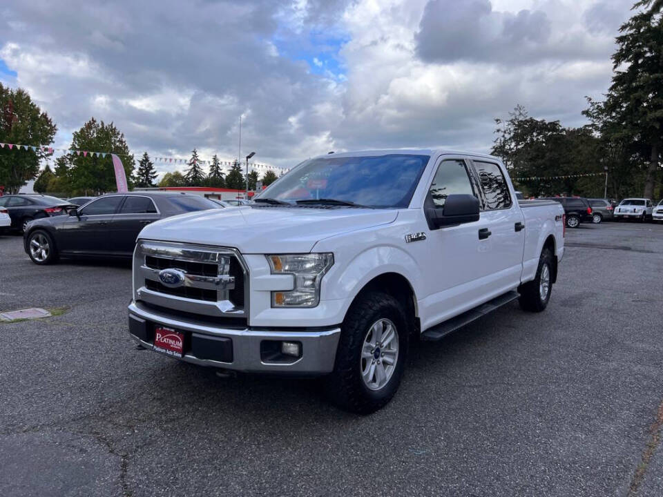 2015 Ford F-150 for sale at PLATINUM AUTO SALES INC in Lacey, WA