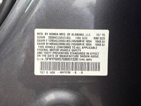 2016 Honda Pilot EX-L