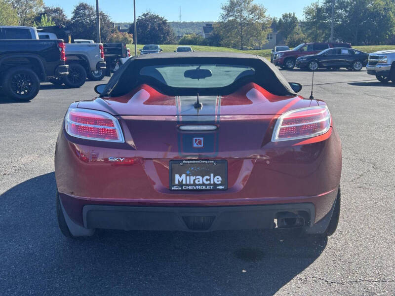 2009 Saturn SKY Ruby Red SE