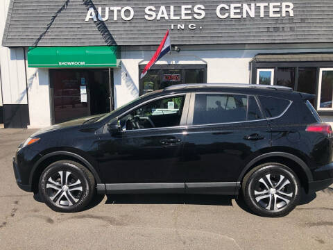 2018 Toyota RAV4 for sale at Auto Sales Center Inc in Holyoke MA