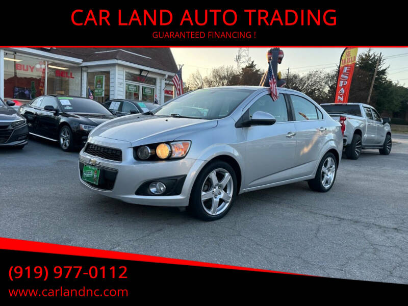 2015 Chevrolet Sonic for sale at CAR LAND  AUTO TRADING - CAR LAND AUTO TRADING in Raleigh NC