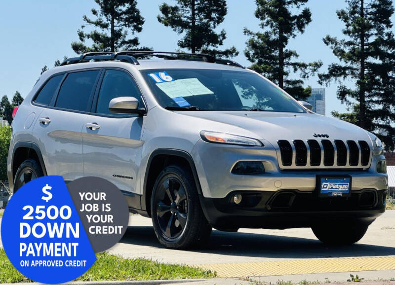 2016 Jeep Cherokee for sale at Platnum Motors in Sacramento CA