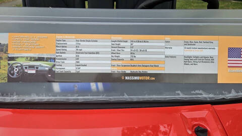 2024 Massimo Buck 250X Golf