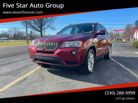 2013 BMW X3 for sale at Five Star Auto Group in North Canton OH