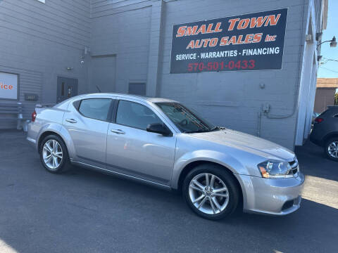 2014 Dodge Avenger for sale at Small Town Auto Sales Inc. in Hazleton PA