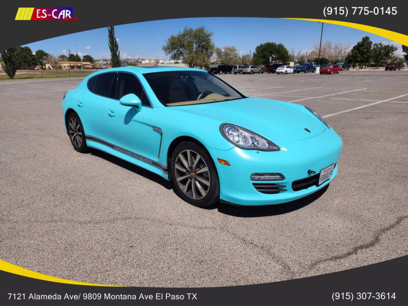 2010 Porsche Panamera for sale at Escar Auto in El Paso TX