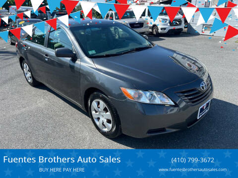 2008 Toyota Camry for sale at Fuentes Brothers Auto Sales in Jessup MD