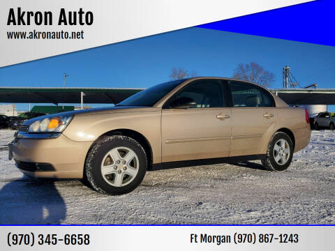2005 Chevrolet Malibu for sale at Akron Auto in Akron CO