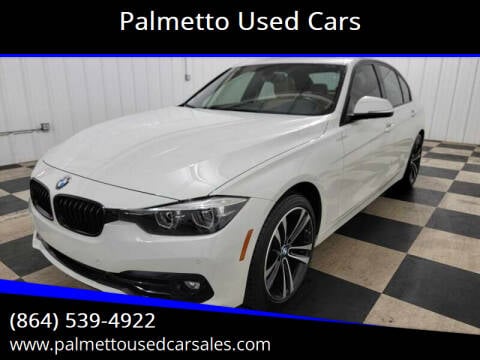 2018 BMW 3 Series for sale at Palmetto Used Cars in Piedmont SC
