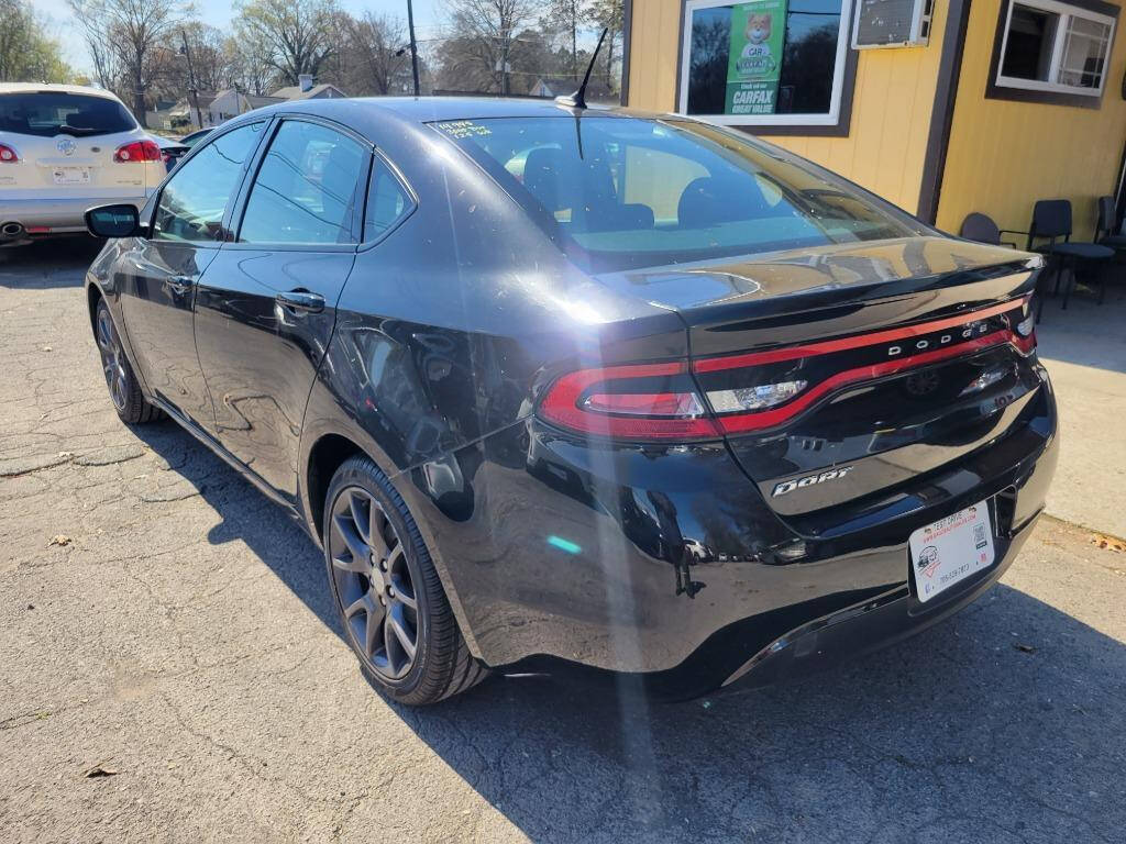 2016 Dodge Dart for sale at DAGO'S AUTO SALES LLC in Dalton, GA