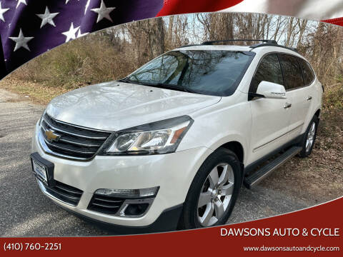 2015 Chevrolet Traverse for sale at Dawsons Auto & Cycle in Glen Burnie MD