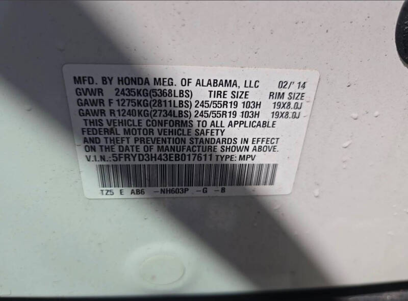 2014 Acura MDX w/Tech