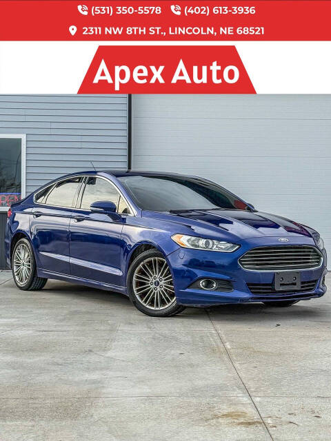 2015 Ford Fusion for sale at Apex Auto in Lincoln, NE