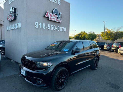 2015 Dodge Durango for sale at LIONS AUTO SALES in Sacramento CA