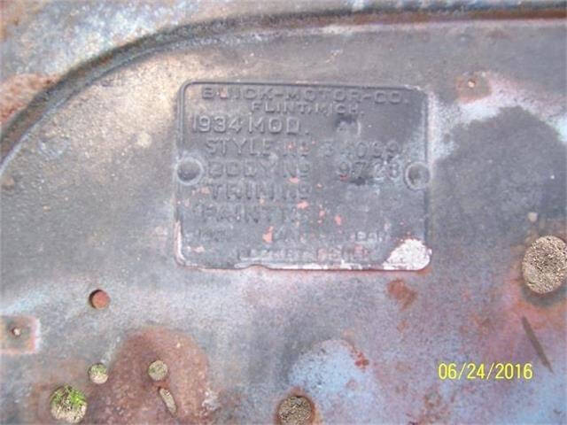 1934 Buick Buick 4 door sedan Model 41 St