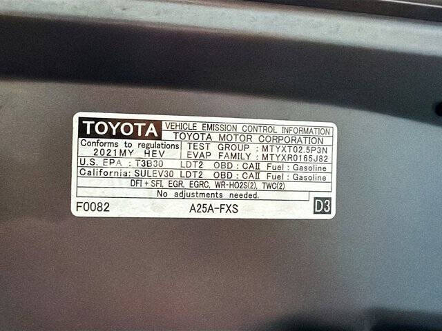 2021 Toyota RAV4 Hybrid LE