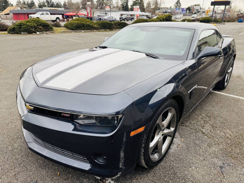 Used 2014 Chevrolet Camaro 1LT with VIN 2G1FB1E33E9299471 for sale in Tacoma, WA