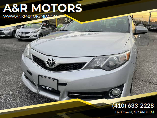 2014 Toyota Camry for sale at A&R MOTORS in Baltimore MD