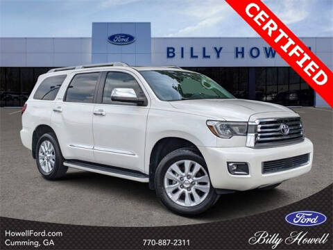 2020 Toyota Sequoia for sale at BILLY HOWELL FORD LINCOLN in Cumming GA
