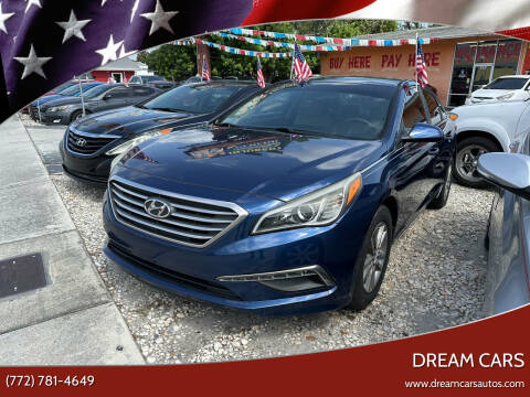 2015 Hyundai Sonata for sale at DREAM CARS in Stuart FL