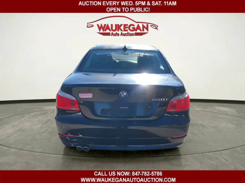 2008 BMW 5 Series 550i