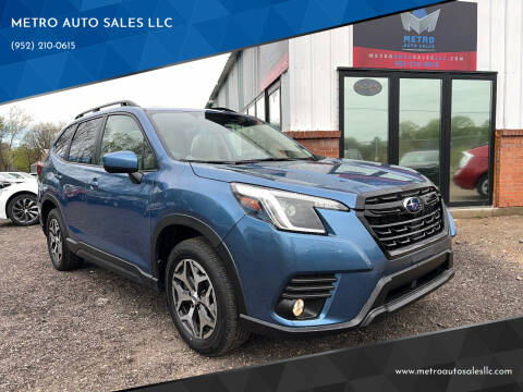 2023 Subaru Forester for sale at METRO AUTO SALES LLC in Lino Lakes MN