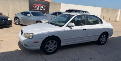 2001 Hyundai Elantra for sale at AJOULY AUTO SALES in Moore OK