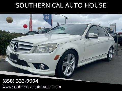 2010 Mercedes-Benz C-Class for sale at SOUTHERN CAL AUTO HOUSE in San Diego CA