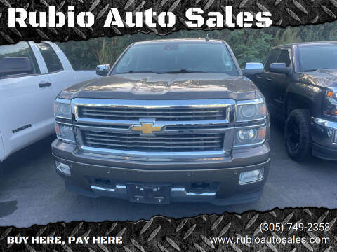 2015 Chevrolet Silverado 1500 for sale at Rubio Auto Sales in Homestead FL