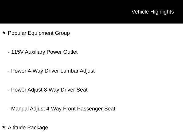 2020 Jeep Renegade Altitude