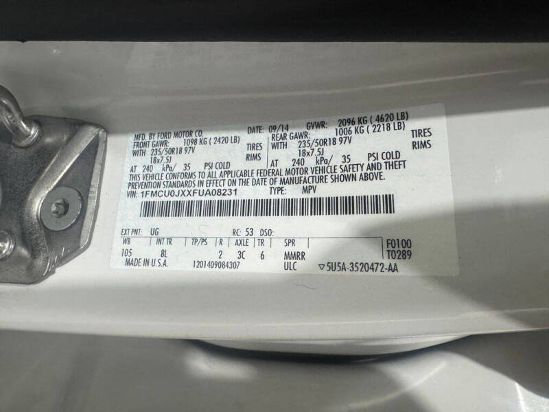 2015 Ford Escape Titanium