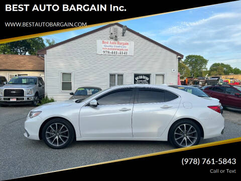 2019 Acura TLX for sale at BEST AUTO BARGAIN inc. in Lowell MA