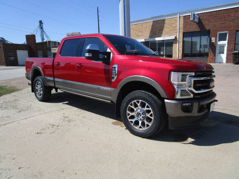Used 2021 Ford F-250 Super Duty King Ranch with VIN 1FT7W2BT8MED00846 for sale in Danbury, IA