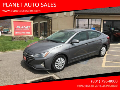 2019 Hyundai Elantra for sale at PLANET AUTO SALES in Lindon UT