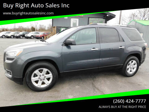 2013 GMC Acadia for sale at Buy Right Auto Sales Inc in Fort Wayne IN