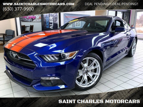 2015 Ford Mustang for sale at SAINT CHARLES MOTORCARS in Saint Charles IL