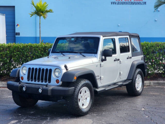 2012 Jeep Wrangler Unlimited for sale at JT AUTO INC in Oakland Park, FL