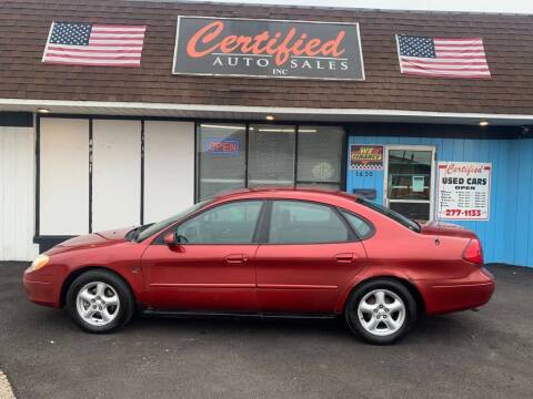 2001 Ford Taurus for sale at Certified Auto Sales, Inc in Lorain OH