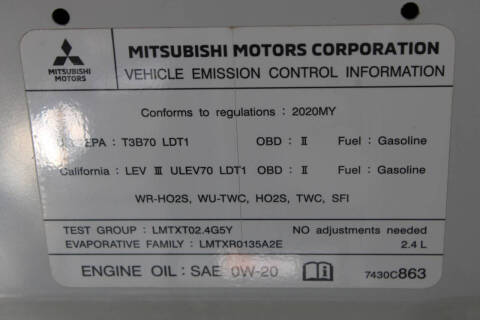 2020 Mitsubishi Outlander