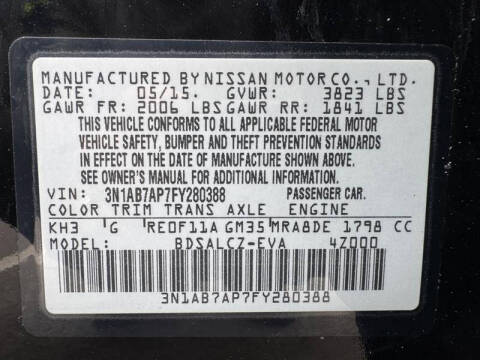 2015 Nissan Sentra