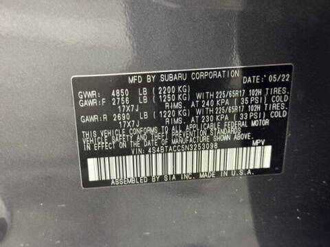 2022 Subaru Outback Premium