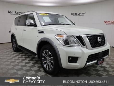 2018 Nissan Armada for sale at Leman's Chevy City in Bloomington IL