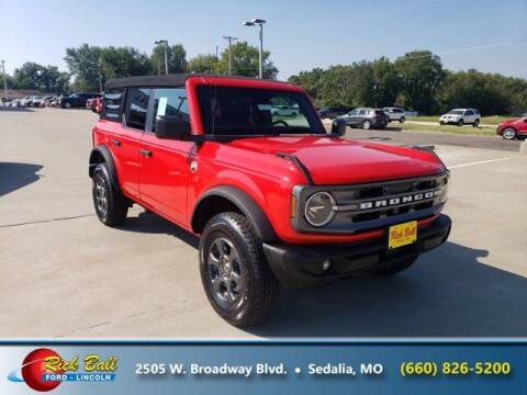 2021 Ford Bronco for sale at RICK BALL FORD in Sedalia MO