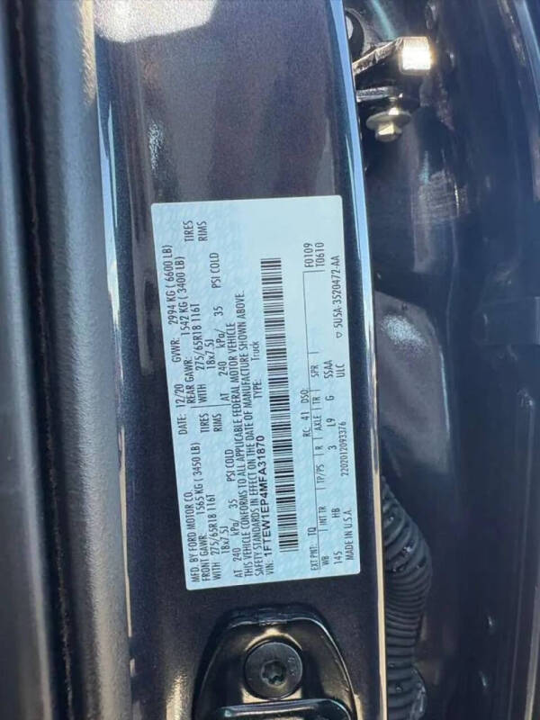 2021 Ford F-150 Lariat