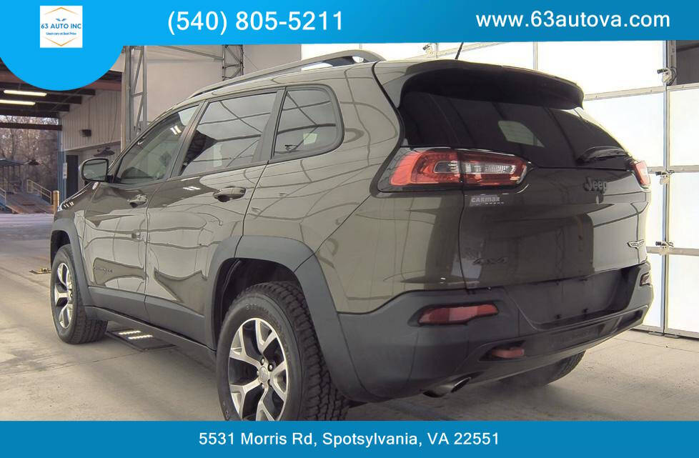 2014 Jeep Cherokee for sale at 63 Auto Inc in Spotsylvania, VA