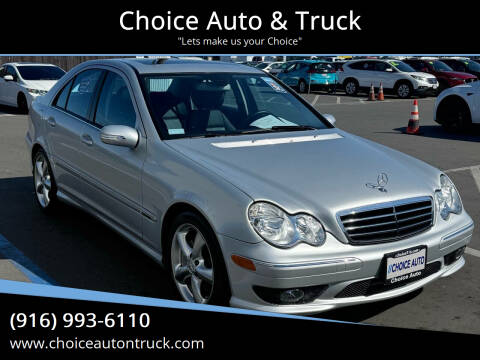 2006 Mercedes-Benz C-Class for sale at Choice Auto & Truck in Sacramento CA