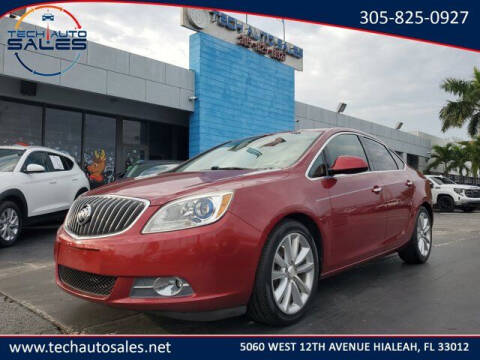 2013 Buick Verano for sale at Tech Auto Sales in Hialeah FL