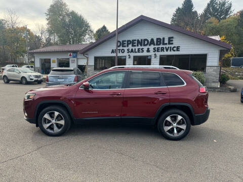 2019 Jeep Cherokee for sale at Dependable Auto Sales and Service in Binghamton NY